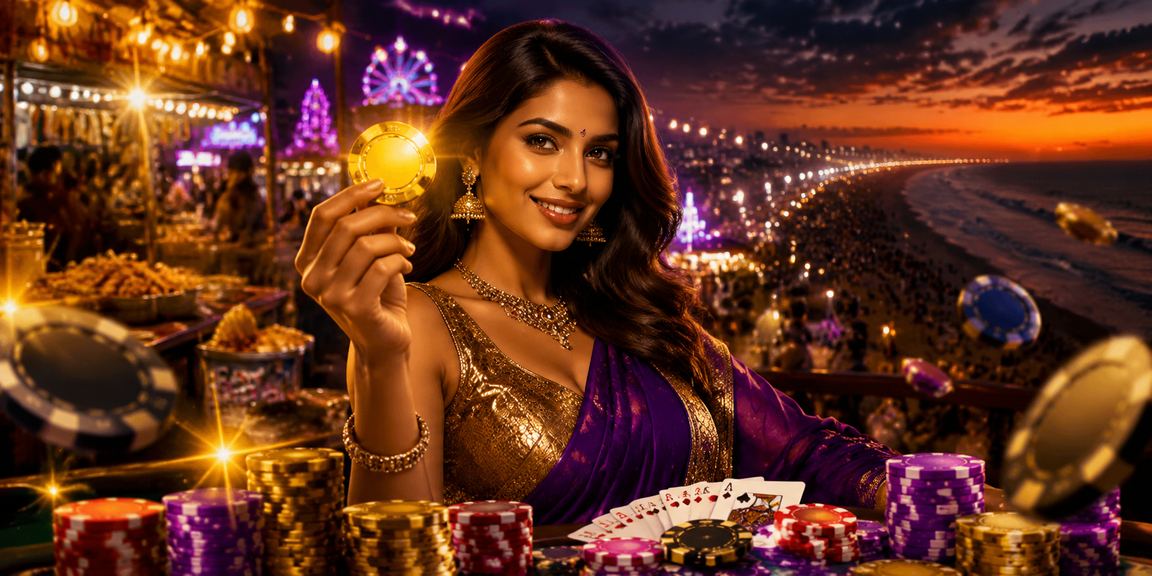 Bright Andar Bahar playing cards laid out for a game at 8mp